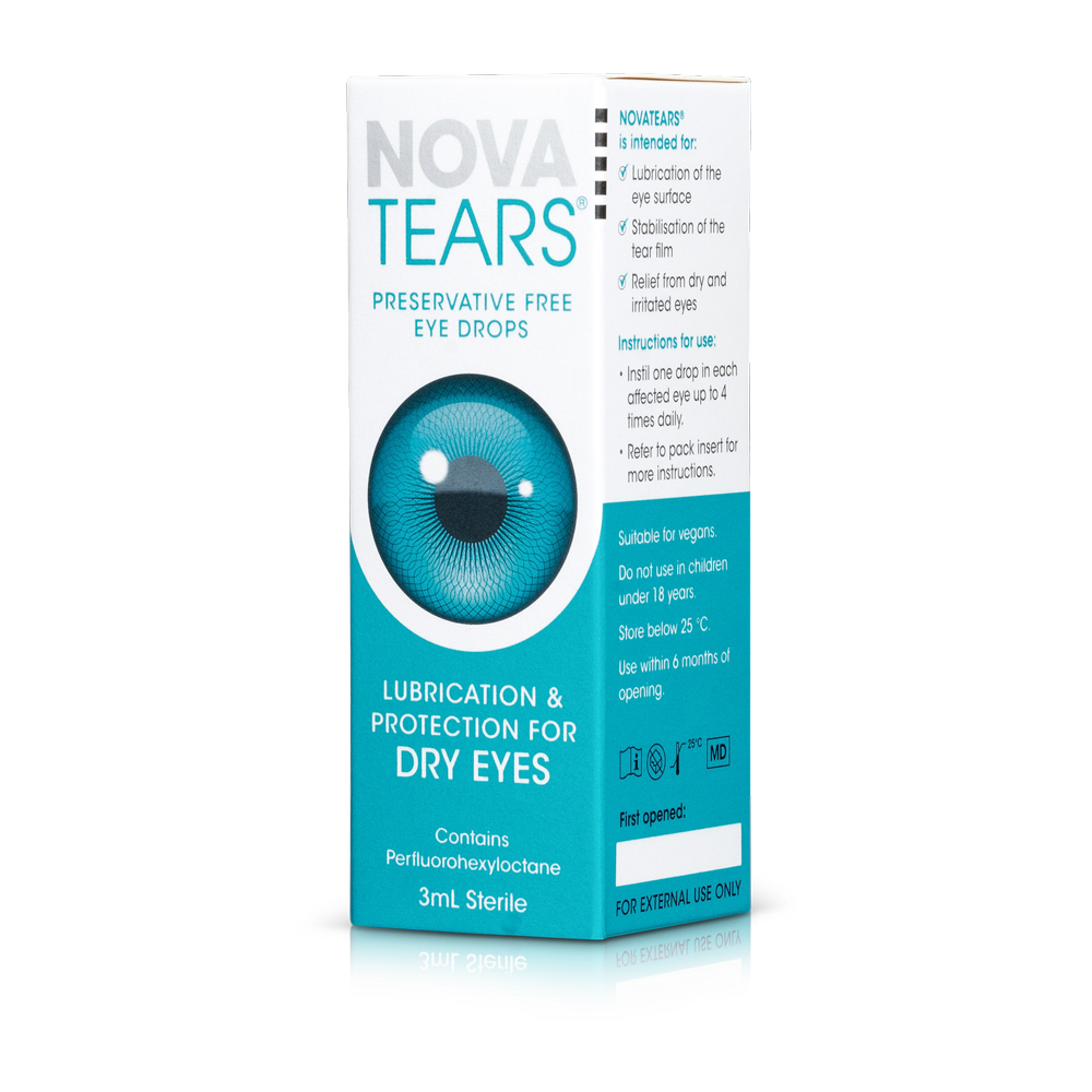 NovaTears® Lubricating Eye Drops 3mL