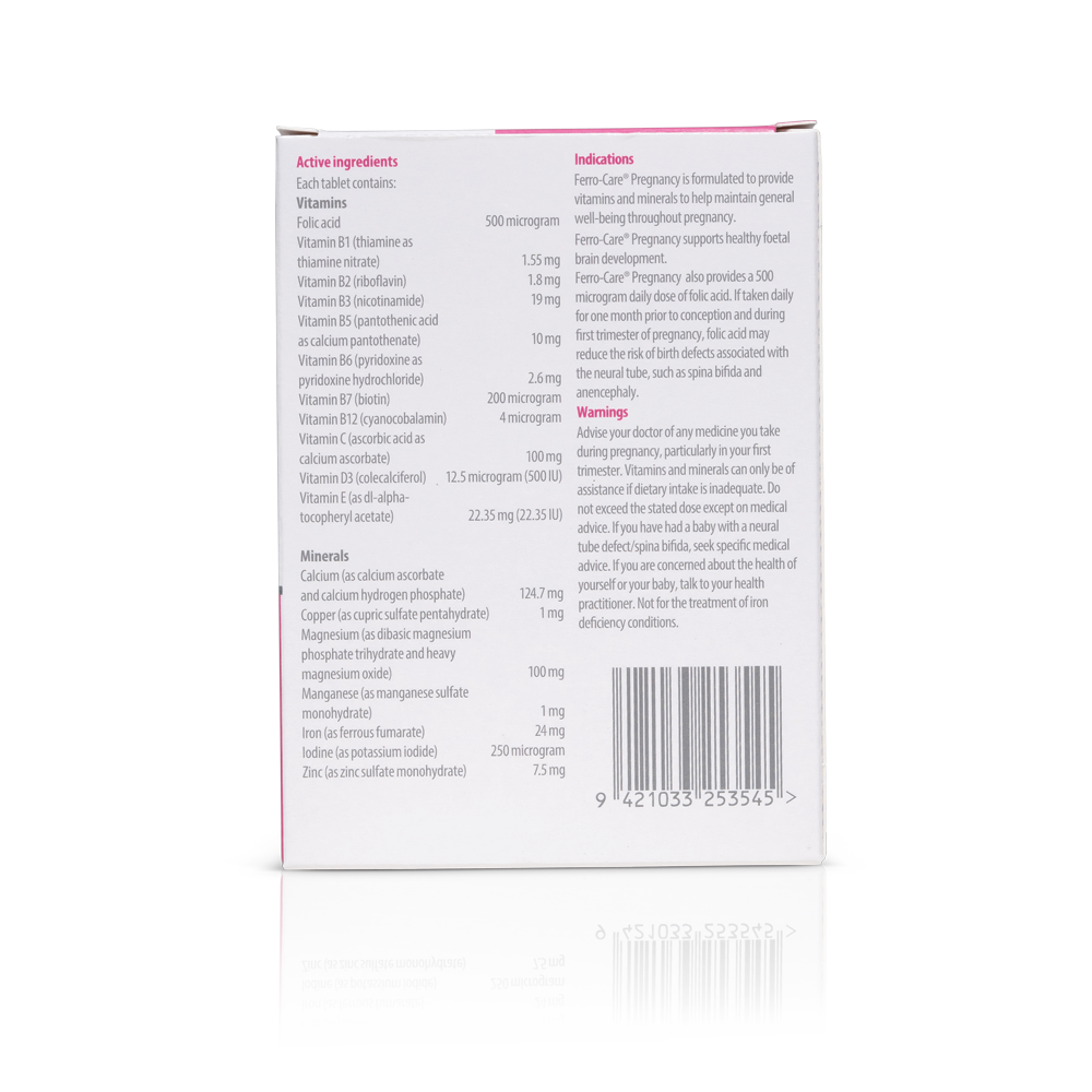 Ferro-care Pregnancy Multi Vitamin 30’s
