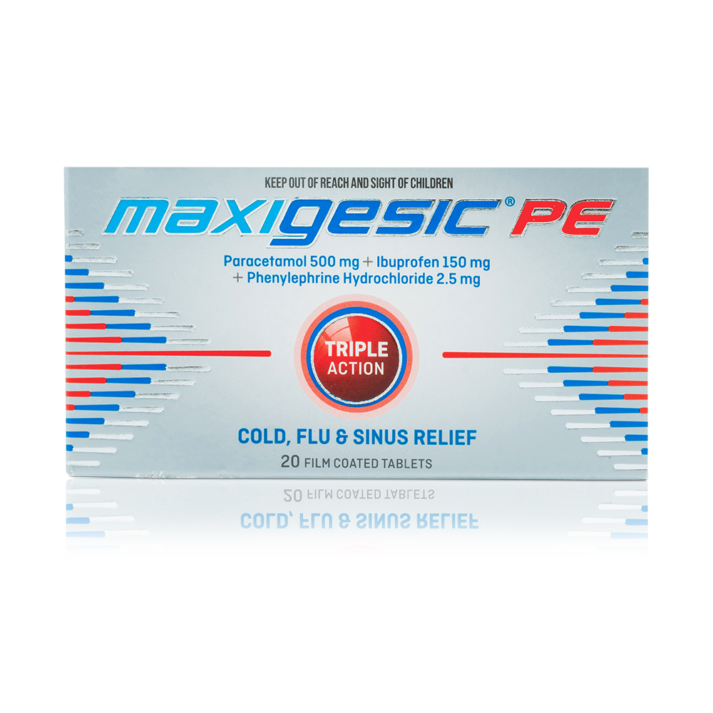 Maxigesic® PE Cold, Flu & Sinus Relief