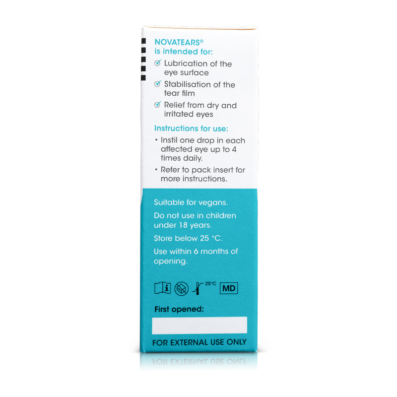 NovaTears® Lubricating Eye Drops 3mL