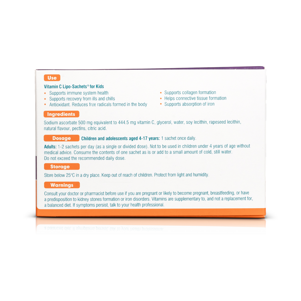 Vitamin C Lipo-Sachets® FOR KIDS 500mg